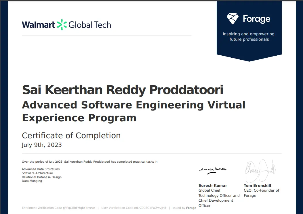 Proddatoori Sai Keerthan Reddy • Python Developer